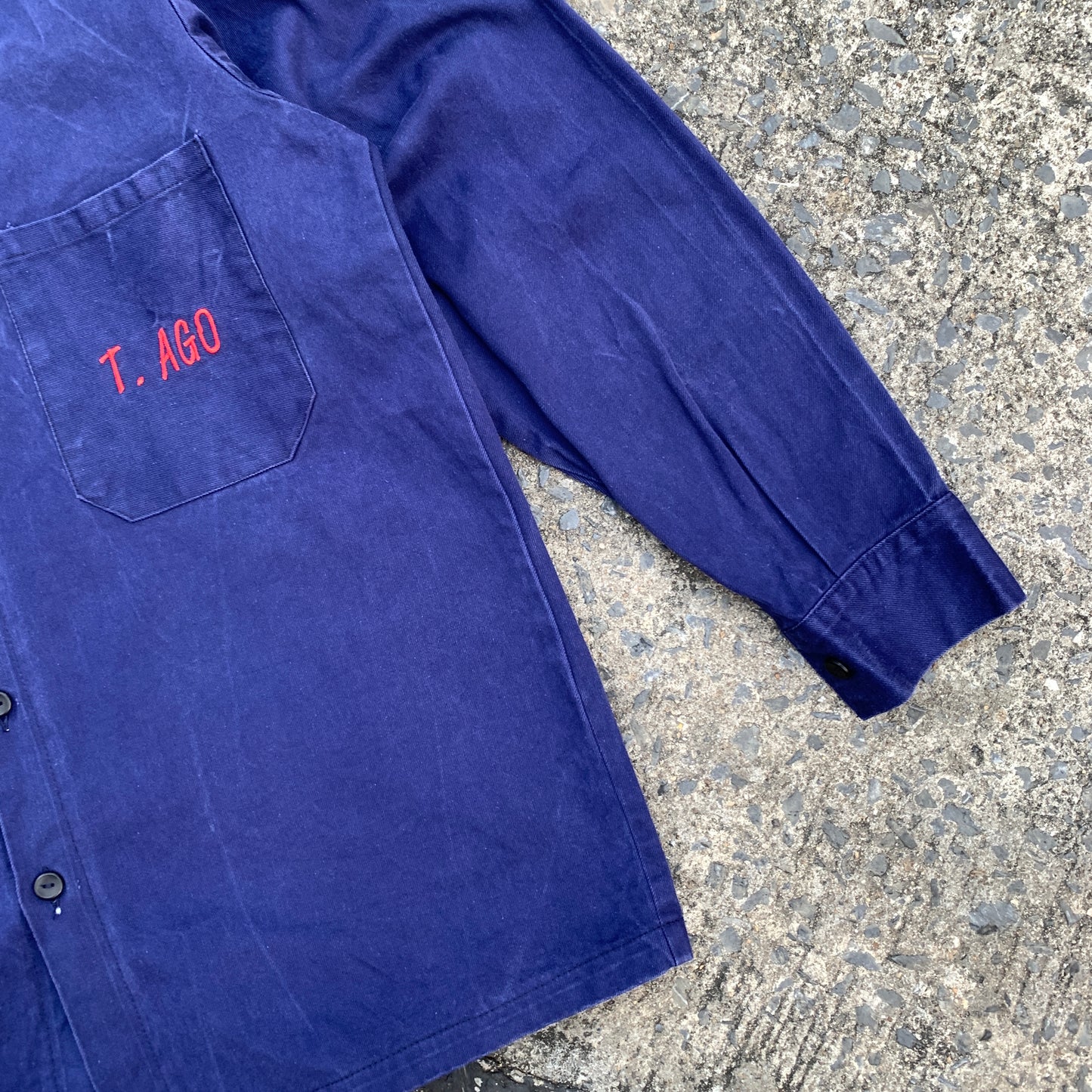 1980s -  Euro Work Heavy Shirt - L