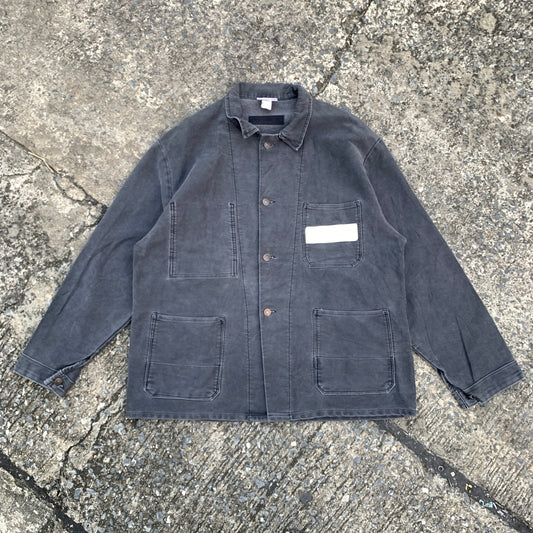 1980s -  German'Bel Confect' Moleskin Work Jacket - XL