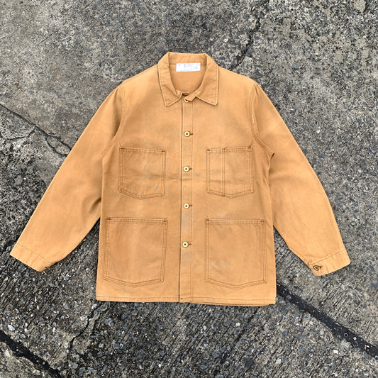 1970s - 'Universal Overall' - Heavy Canvas Chore Jacket - USA - L